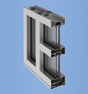 YHS 50 FI - Impact Resistant and Blast Mitigating Storefront System for Insulating Glass